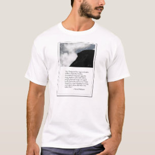 Alter Mann des Berges und des Daniel Websters T-Shirt