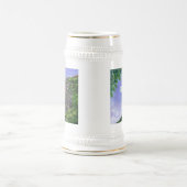 Alter Mann des GebirgsNew Hampshire Stein Bierglas (Mittel)