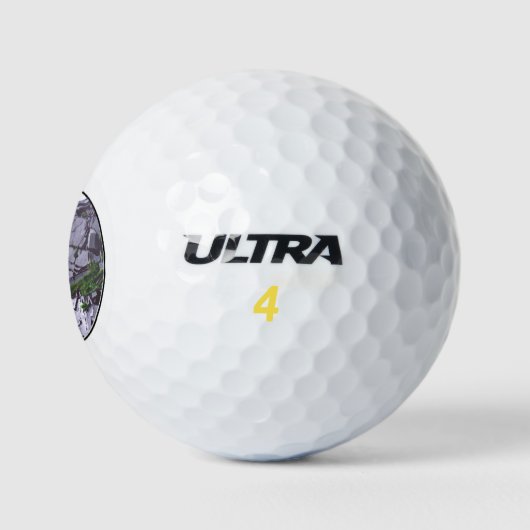 Alter Mann des Mountain Golf Ball (Logo)