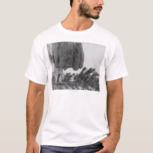 "Alter Mann" des Parks nahe Sundance Fotografie T-Shirt (Vorderseite)