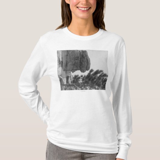 "Alter Mann" des Parks nahe Sundance Fotografie T-Shirt (Vorderseite)