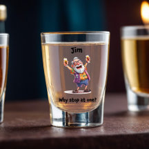 Alter Mann farbenfrohe Party Legende