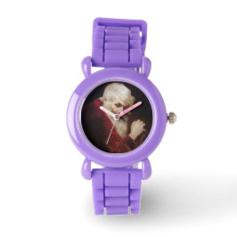 Alter Mann in einem Roten Coat (Weihnachtsmann) (W Armbanduhr