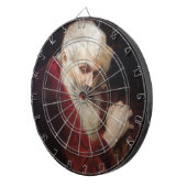 Alter Mann in einem Roten Coat (Weihnachtsmann) (W Dartscheibe (Vorderseite rechts)