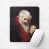 Alter Mann in einem Roten Coat (Weihnachtsmann) (W Mousepad (Mit Mouse)