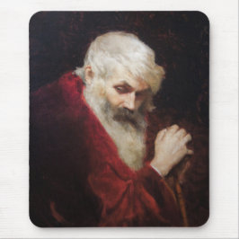 Alter Mann in einem Roten Coat (Weihnachtsmann) (W Mousepad