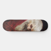 Alter Mann in einem Roten Coat (Weihnachtsmann) (W Skateboard (Horizontal)