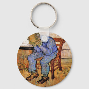 Alter Mann in Trauer von Vincent van Gogh 1890 Schlüsselanhänger