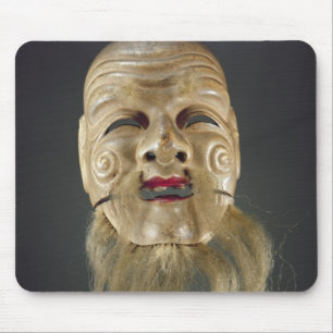 Alter Mann-Maske, Noh Theater Mousepad