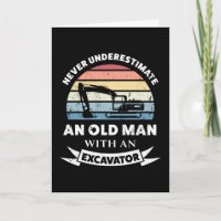 Alter Mann mit Ausgrabungsgraben Funny Gift Vater