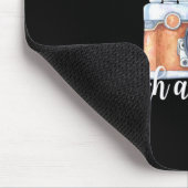 Alter Mann mit Kamera Mousepad (Ecke)
