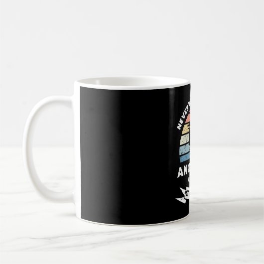 Alter Mann mit Set Drums Funny Geschenk Vater Kaffeetasse (Links)
