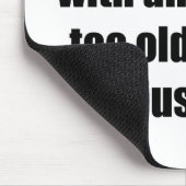 Alter Mann Mousepad (Ecke)