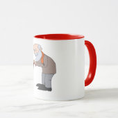 alter Mann mug2 Tasse (VorderseiteRechts)