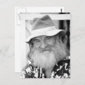 Alter Mann Postkarte (Vorne/Hinten)