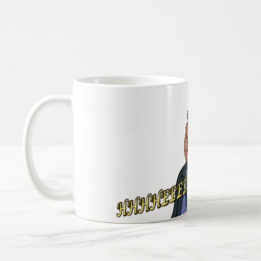 Alter Mann-Tasse Kaffeetasse (Links)