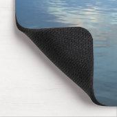 Alter Mann und Fluss Mousepad (Ecke)