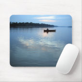 Alter Mann und Fluss Mousepad (Mit Mouse)