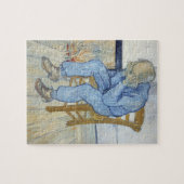 Alter Mann Vincent van Goghs | in der Sorge Puzzle (Horizontal)