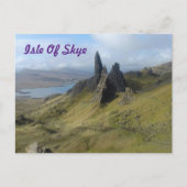 Alter Mann von Storr Isle of Skye Postkarte (Vorderseite)