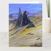 Alter Mann von Storr Skye Karte (Vorderseite)