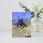 Alter Mann von Storr Skye Postkarte (Stehend Vorderseite)