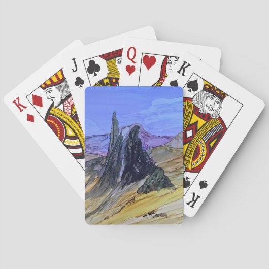 Alter Mann von Storr Skye Spielkarten (Rückseite)
