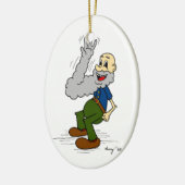 Alter Mann Waving Beard Ornament (Links)