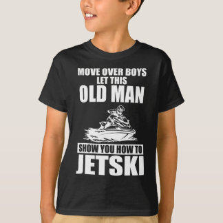 Alter Mann, wie man Jetski Cool Funny Jet-Ski fähr T-Shirt