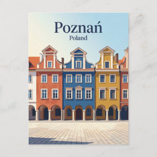 Alter Marktplatz Polen Postkarte
