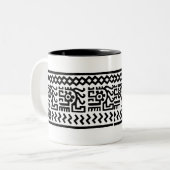 Alter mexikanischer Entwurf - Tasse (Vorderseite Links)