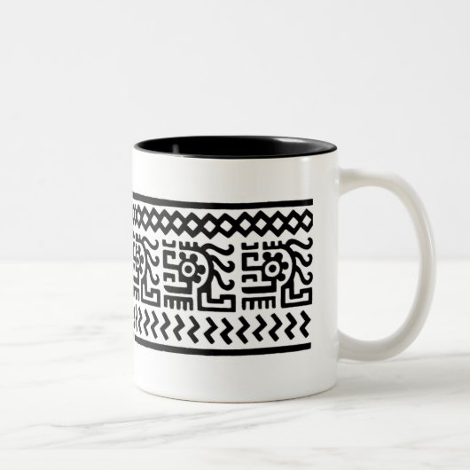 Alter mexikanischer Entwurf - Tasse (Rechts)