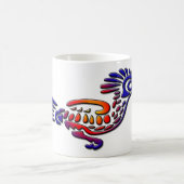 Alter Mexiko-Entwurfs-Roadrunner Kaffeetasse (Mittel)