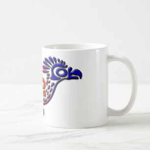 Alter Mexiko-Entwurfs-Roadrunner Kaffeetasse