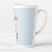 Alter, moderner Eis-Skate Personalisiert Milchtasse (Rechts)