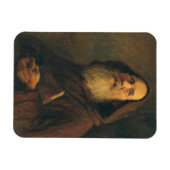 Alter Mönch von Elemir Halasz-Hradil Magnet (Horizontal)