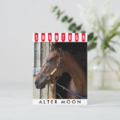 Alter Moon Postkarte (Stehend Vorderseite)