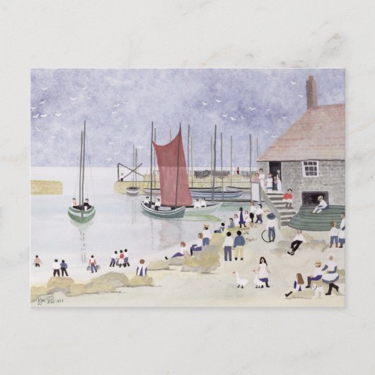 Alter Mousehole 1993 Postkarte (Vorderseite)