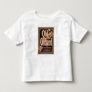 Alter Obstgarten ein Spiel des Neu-England Kleinkind T-shirt