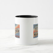 Alter Obstgarten, Maine - Große Buchstabenbilder Tasse (Zentrum)