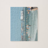 Alter Obstgarten-Strand-Pier Puzzle (Vertikal)