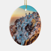 ALTER OIA - Sonnenuntergang - Keramik Ornament (Rechts)