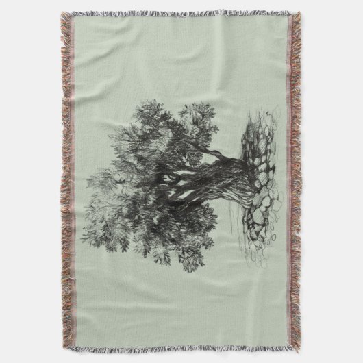 Alter Olivenbaum Decke (Vorderseite Vertikal)