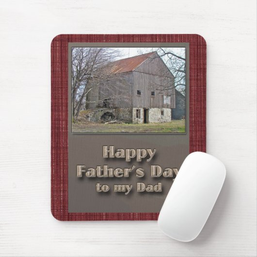 Alter Pennsylvania Bank Barn Mousepad (Mit Mouse)