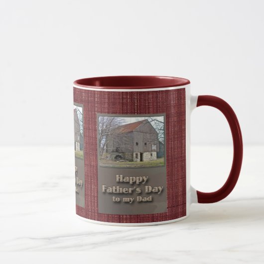 Alter Pennsylvania Bank Barn Tasse (Rechts)