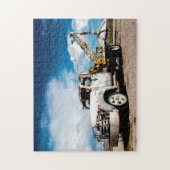 Alter Pick up LKW Nevada. Puzzle (Vertikal)