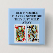 alter Pinochlespieler Button (Vorderseite)