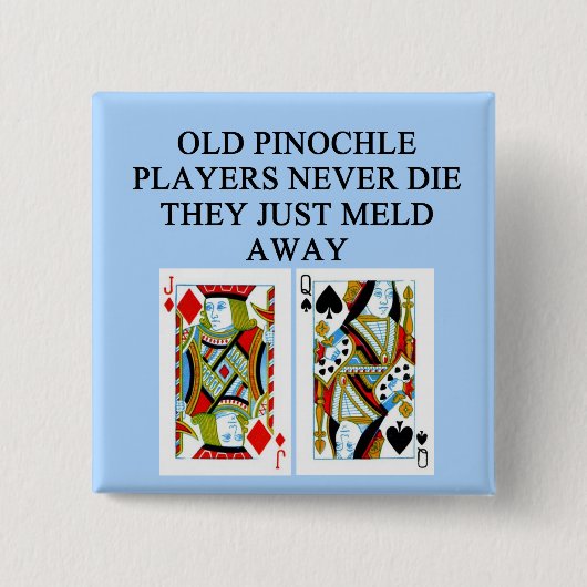 alter Pinochlespieler Button (Vorderseite)