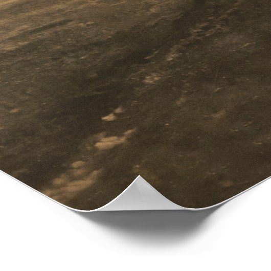 Alter Pioneer-Bauer Poster (Ecke)