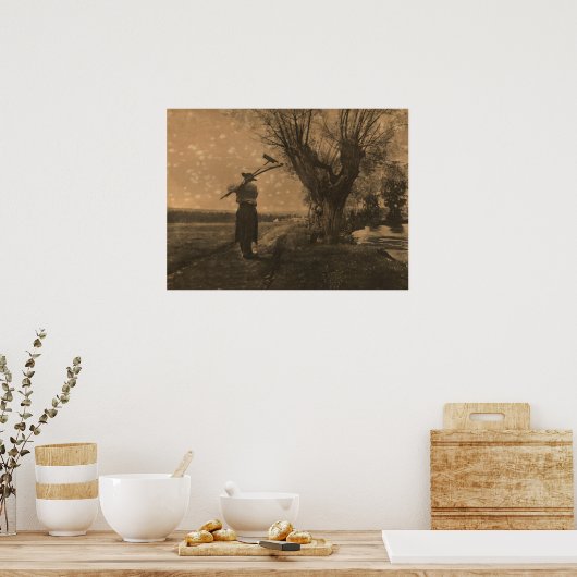 Alter Pioneer-Bauer Poster (Küche)